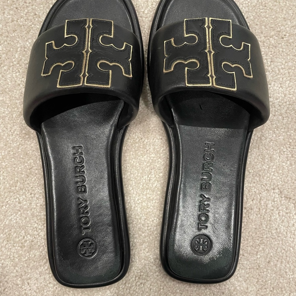 Tory Burch Double T Sport Slide